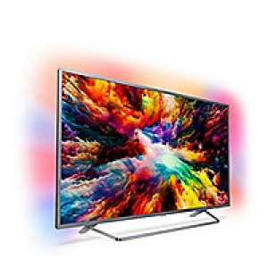 Cyberport  Philips 55PUS7303 139cm 55 Zoll 4K UHD DVB-T2HD/C/S2 1600 PPI Ambilight An