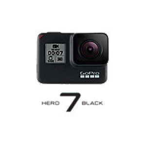 GoPro Hero 7 Black 4K60-Action Cam wasserdicht Sprachsteuerung Touchsc