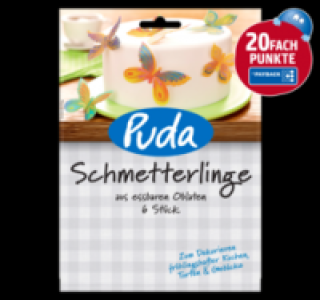 PUDA Dekor Schmetterlinge 1.99 €