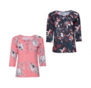 Damen-Shirt mit Blumenmuster 5.99 €