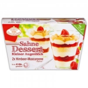 Sahne Dessert Kleiner Augenblick 1.99&nbsp;&euro;