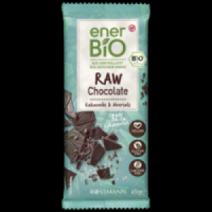 Rossmann Enerbio Raw Chocolate Kakaonibs < Meersalz