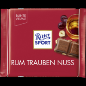 Ritter Sport Rum Trauben Nuss Tafelschokolade