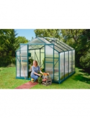 Komplett-Set: Gew&auml;chshaus &raquo;7,2 m&sup2;&laquo;, BxT: 244x294 cm, gr&uuml;n 649.99&nbsp;&euro;