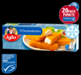 IGLO 15 Fischstäbchen 3.39 €