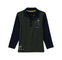 NKD  Jungen-Poloshirt mit Buchstaben-Applikation