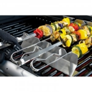 Edelstahl-Grillspieße 4er-Set 9.99 €