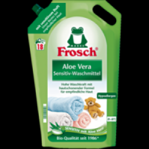 Rossmann Frosch Aloe Vera Sensitiv-Flüssigwaschmittel, 18 WL