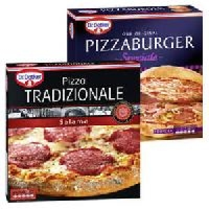 Dr. Oetker Traditionale Salame oder Pizza Burger Speciale