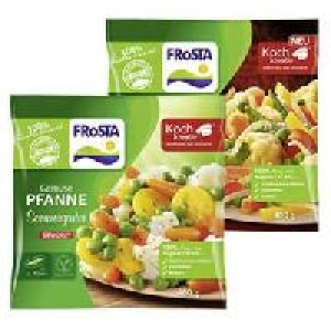 Frosta Gemüse-Pfanne Sommergarten oder Asia-Curry
