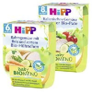 Hipp Menü im Becher