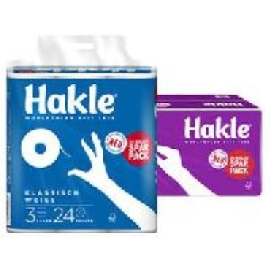 Hakle super vlaush oder Hakle sanft & sicher