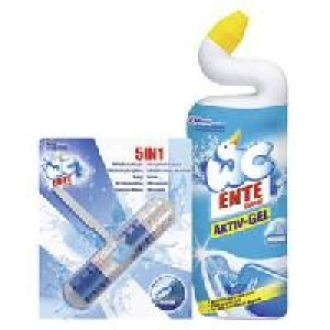 WC-Ente WC-Aktiv-Gel, Frische Sticker oder 5in1 WC-Stick