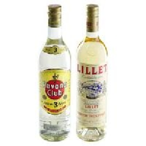 Havana Club Rum 3 Jahre oder Lillet Blanc Aperitif