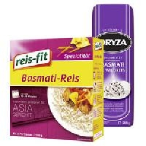 Oryza Reis Spezialitäten oder reis-fit Spezialitäten