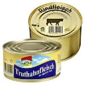 Rind-, Schweinefleisch oder Truthahnfleisch 1.59 €