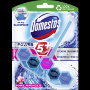 Domestos WC-Stein Power 5+ Aktiv Blauspüler Pinke Magnolie