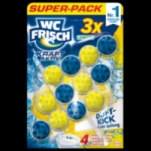 Wc Frisch Kraft Aktiv WC-Duftspüler Lemon Super Pack