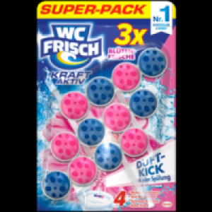 Wc Frisch Kraft-Aktiv WC-Duftspüler Blüten-Frische Super-Pack