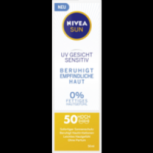 Rossmann Nivea Sun UV Gesichtscreme sensitiv