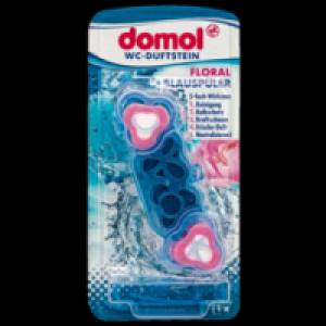 Domol WC-Duftstein Floral + Blauspüler