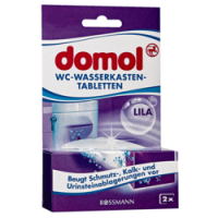 Rossmann Domol WC-Wasserkasten-Tabletten lila