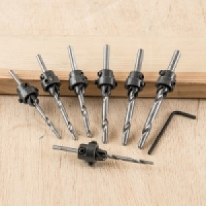 Holzbohrer mit Versenker-Set 7tlg. 3.99 €
