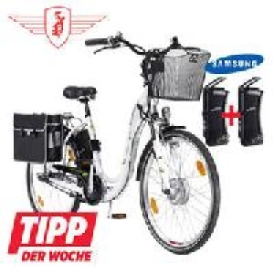 Z&Uuml;NDAPP Alu-Elektro-Fahrrad Green 2.0 26er oder 28er 799.99&nbsp;&euro;