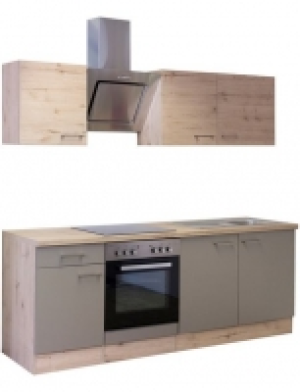 Hagebau  Küchenzeile mit E-Geräten »Riva 210 cm«