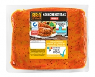BBQ H&auml;hnchensteaks, mariniert 2.99&nbsp;&euro;
