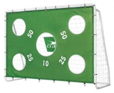 crane®Fußballtor mit Torwand und Netz 29.99 €