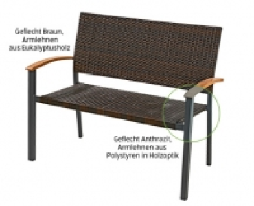 GARDENLINE® Geflecht-Gartenbank 59.99 €