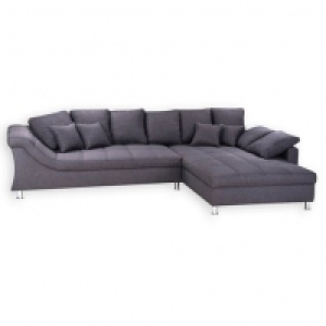 Ecksofa - anthrazit - beidseitig montierbar 1,099.00 €