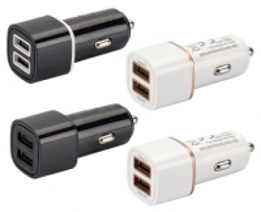 AUTO XS®Dual-Port-USB-Autoladegerät 3.99 €
