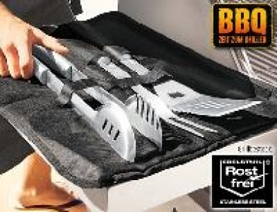 Bbq Grillbesteck mit Tasche