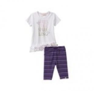 Baby-Mädchen-Set mit Rüschen, 2-teilig 5.99 €