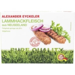 Lammhackfleisch