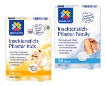 MULTINORM 20 Insektenstich Pflaster