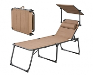 GARDENLINE®XXL Aluminium-Komfort-Sonnenliege