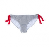 NKD  Damen-Bikinihose mit roter Zierschnürung