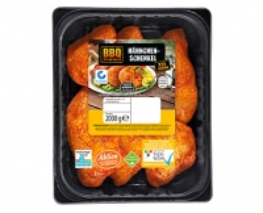 Aldi Süd  BBQ XXL Hähnchenschenkel, gewürzt