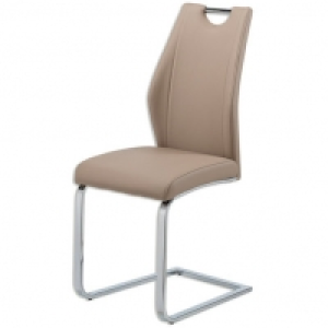 Schwingstuhl - beige - Kunstleder 69.99 €