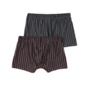 Herren-Retroshorts mit Streifen, 2er Pack 5.59 €
