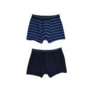 Jungen-Retroshorts mit kontrastfarbigem Streifen, 2er Pack 4.89 €