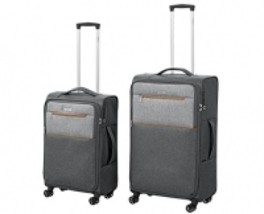 Aldi Süd  ROYAL CLASS TRAVEL LINE Ultraleichtes Trolley-Reisekoffer-Set