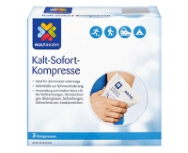 MULTINORM 3 Kalt-Sofort-Kompressen