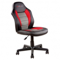 Roller  Kinder-Gaming-Stuhl SANDRA - schwarz-rot
