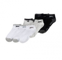 NKD  Slazenger Damen-Sneaker-Socken mit Kontrast-Effekten, 3er Pack
