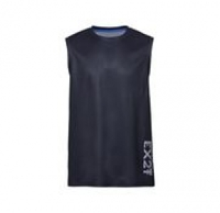 NKD  Herren-Fitness-Muskelshirt mit reflektierendem Aufdruck