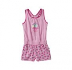 Baby-Mädchen-Jumpsuit mit Erdbeer-Muster 4.99 €